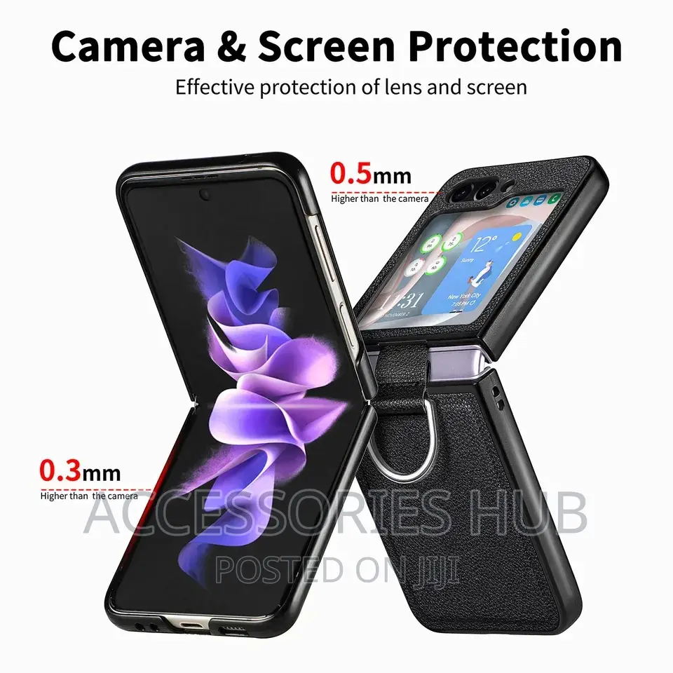 Leather Cases for SAMSUNG Z FLIP 5 and 6