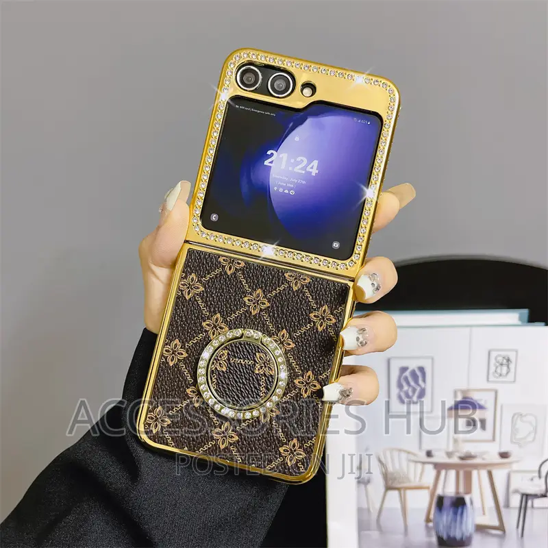 Luxury Cases for Samsung Z Flip 5 With Screen Protectors