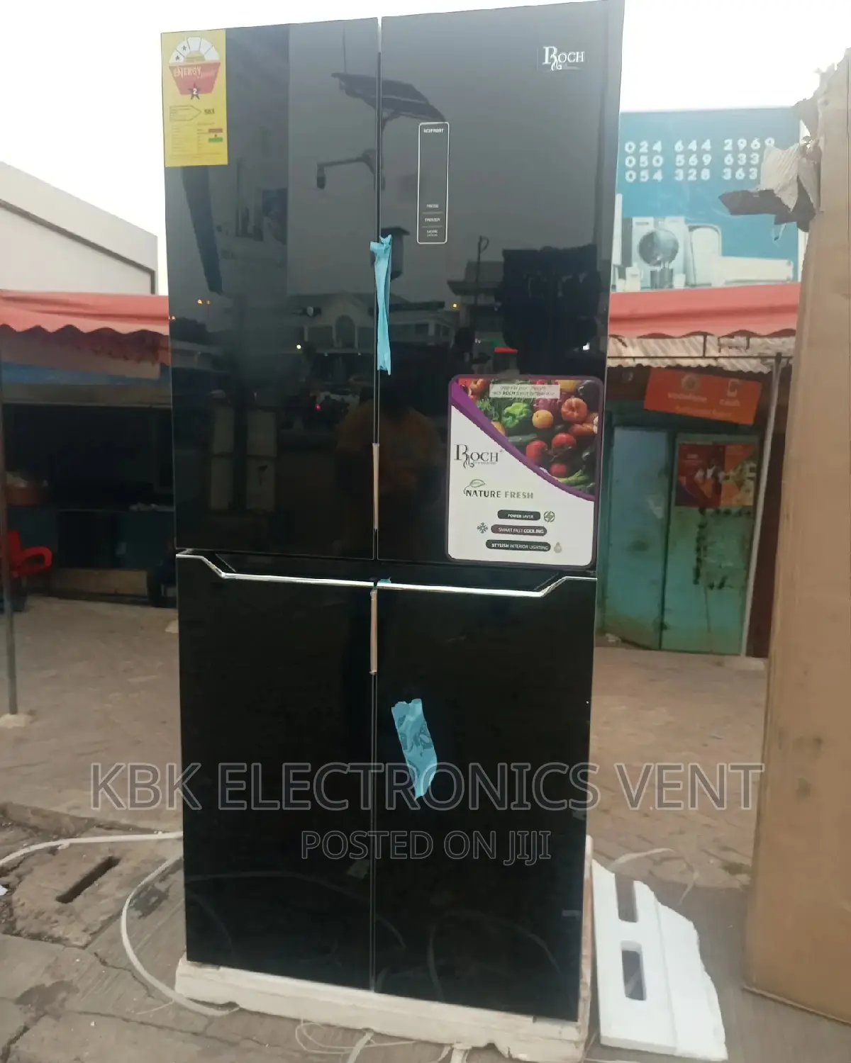 Roch 450ltr 4doors Premium Mirror Refrigerator