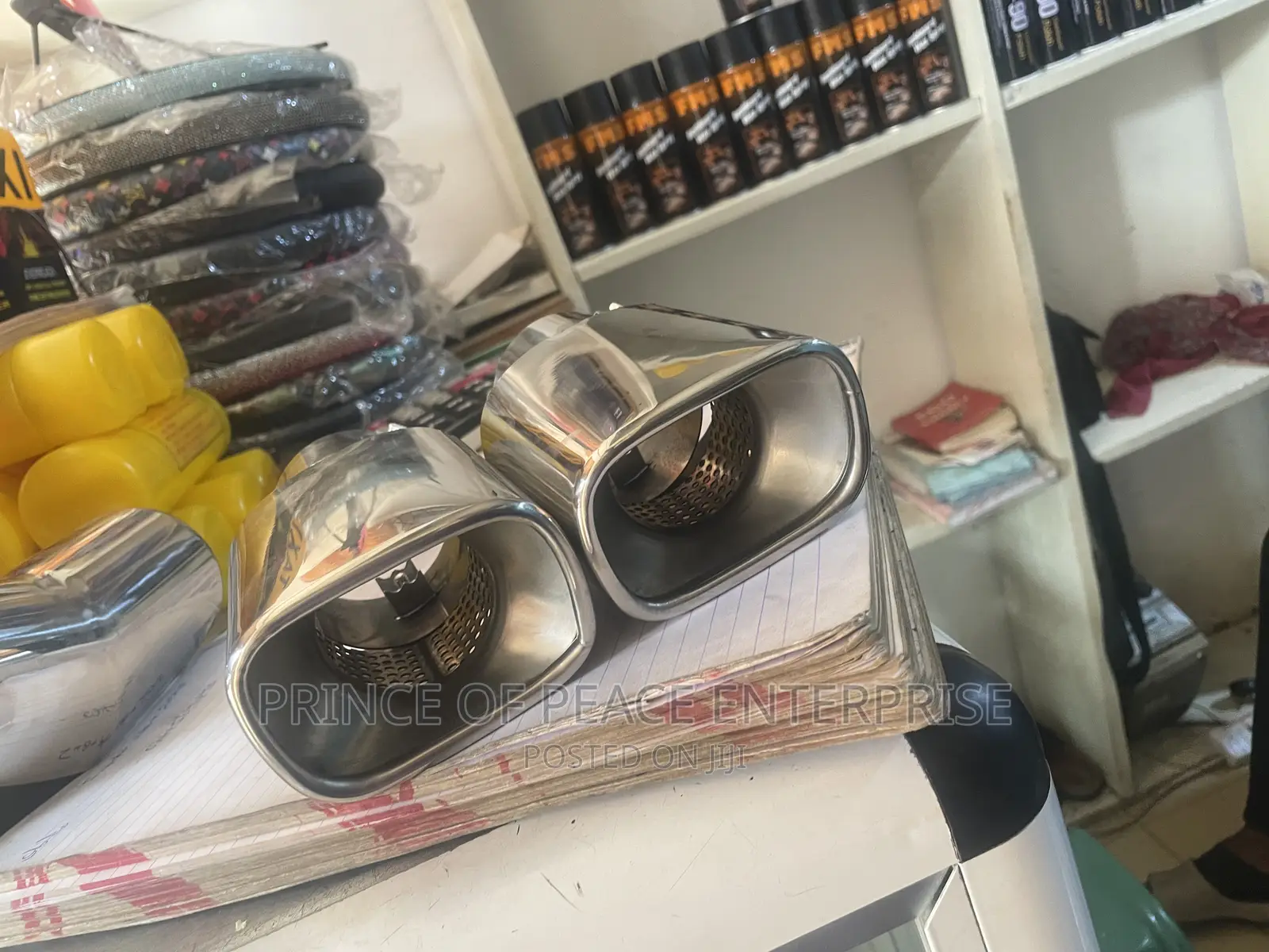 Exhaust Pipe Mouth ( Stainless Metal )