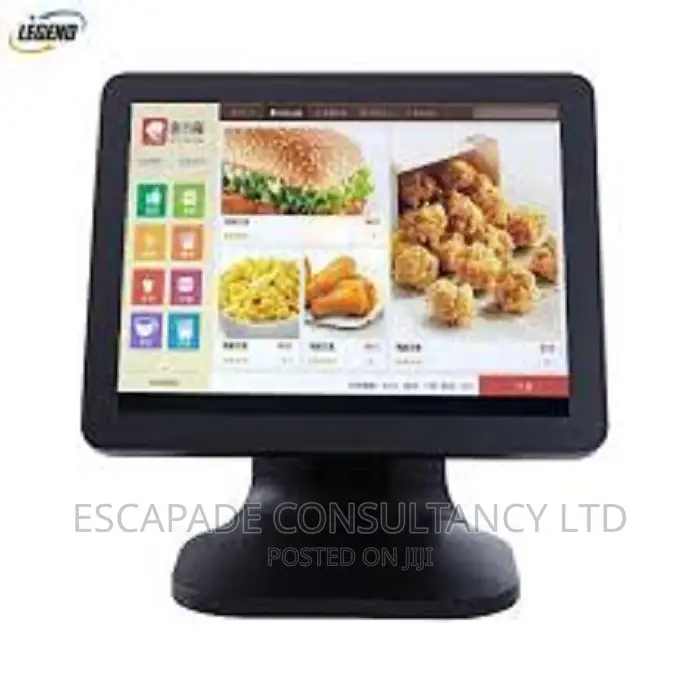 POS Computer Single Screen Set With Accessories And Software