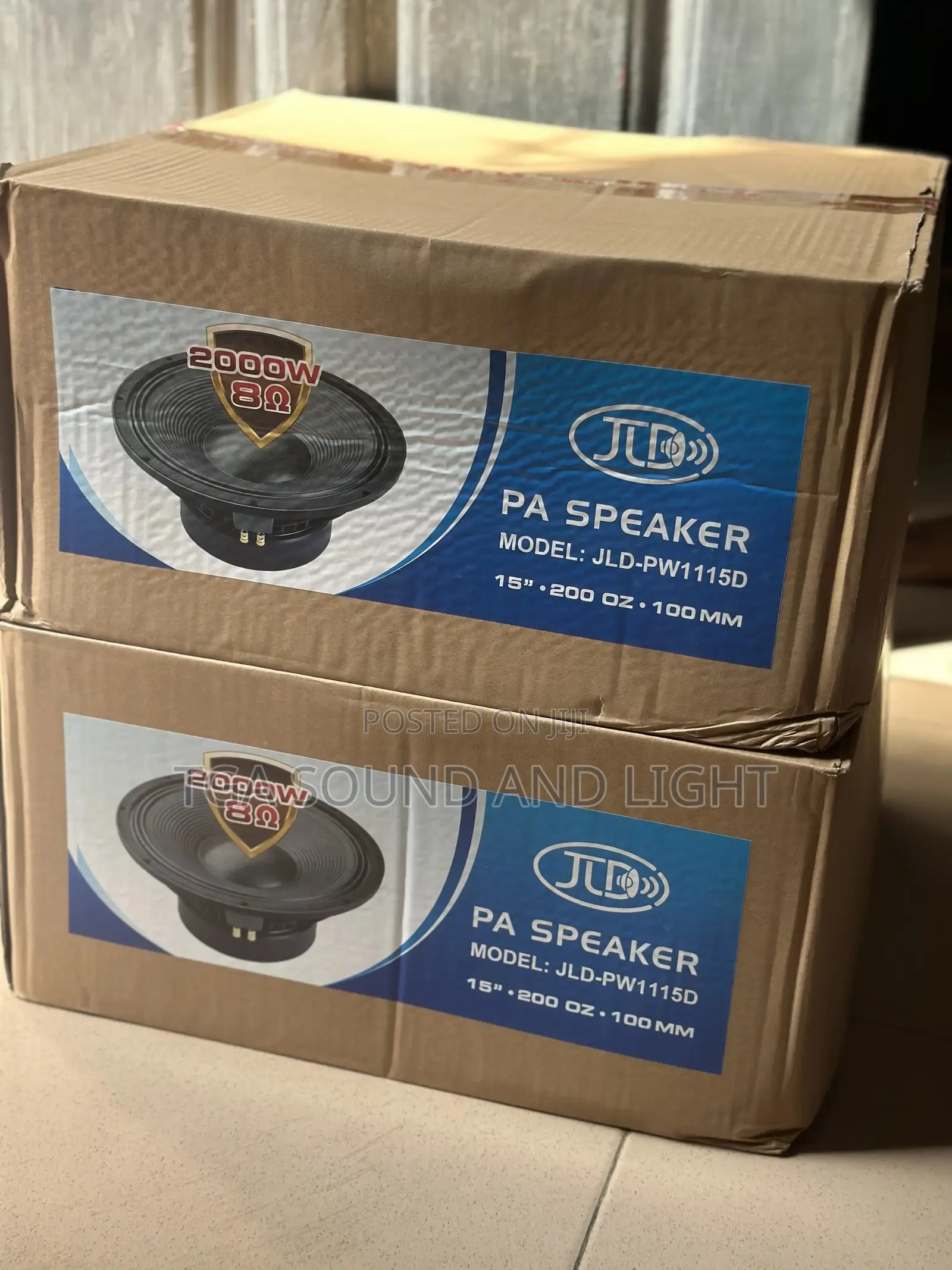 15 Inches 2000 Watts Double Magnet Speaker