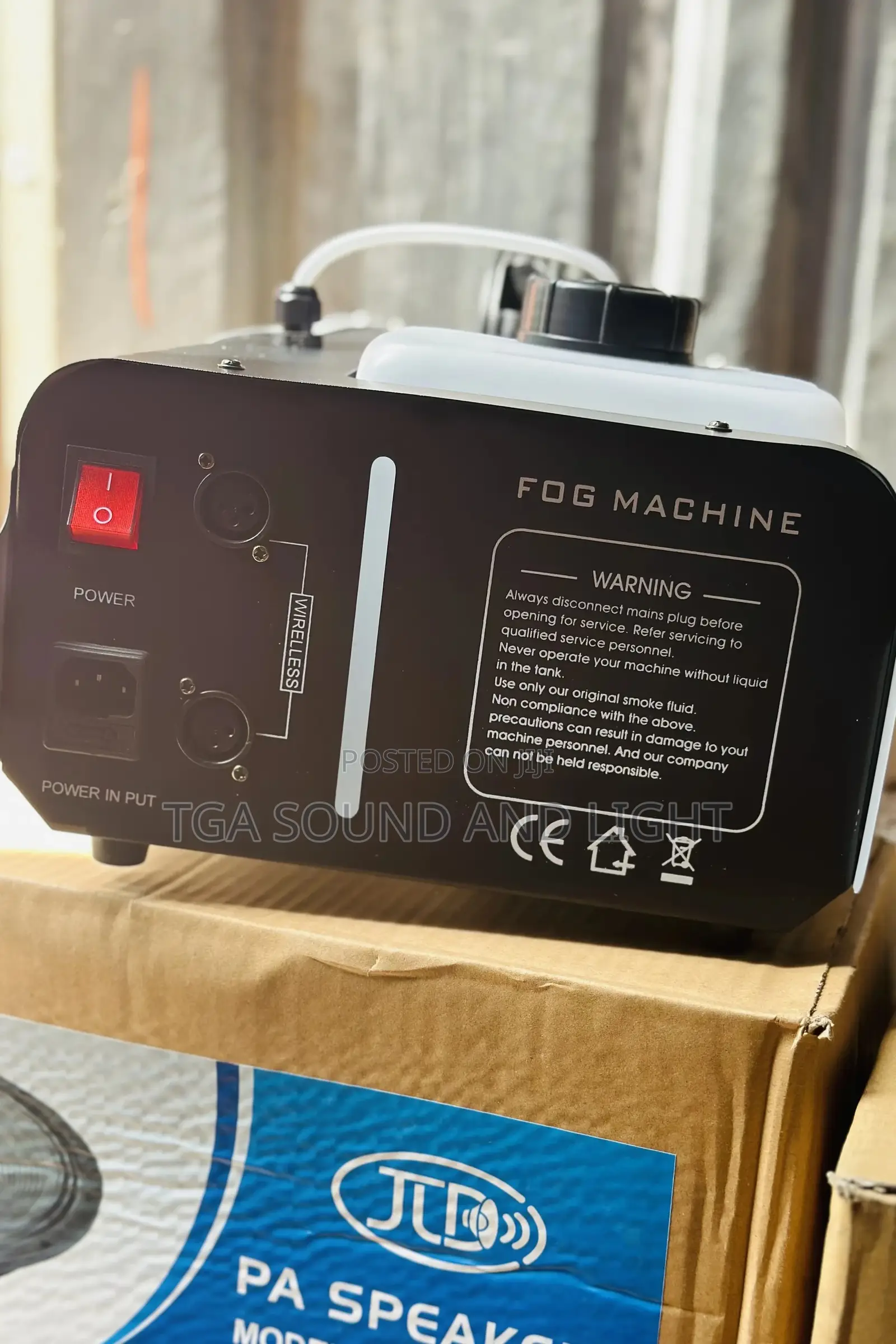 1500 Watts Smoke Machine With Led Lights