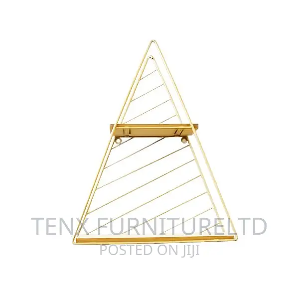 Shelf Triangle Metal and Wood