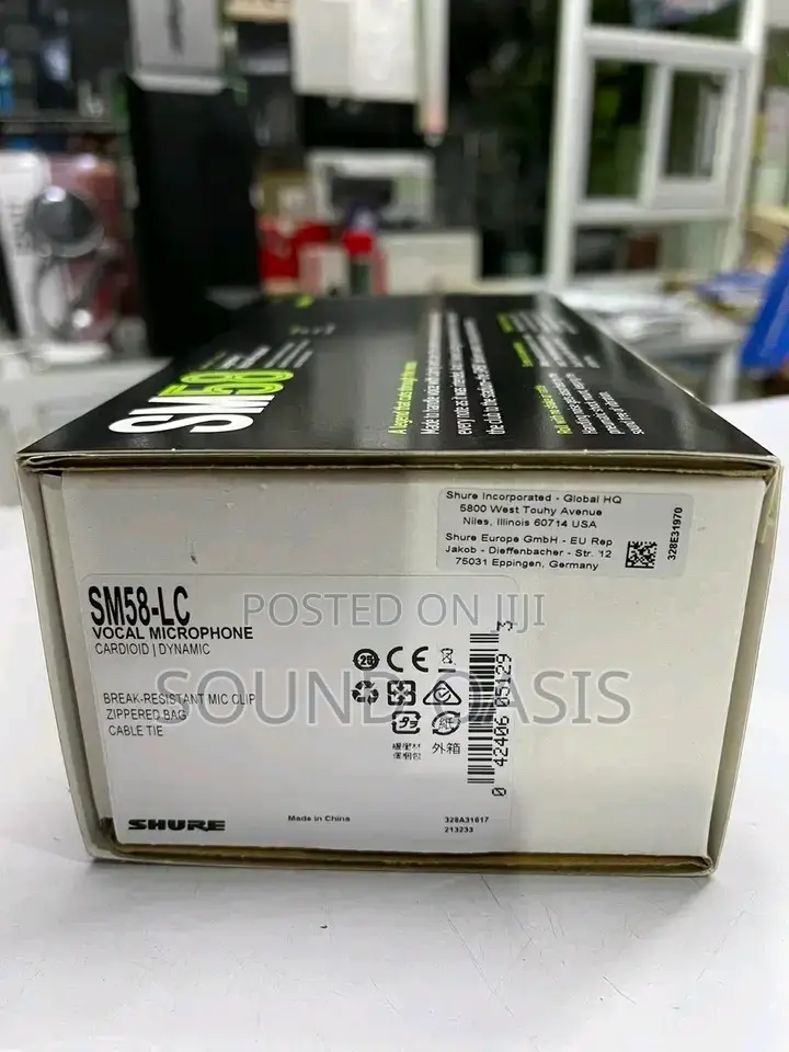 Shure SM58 Dynamic Vocal Microphone