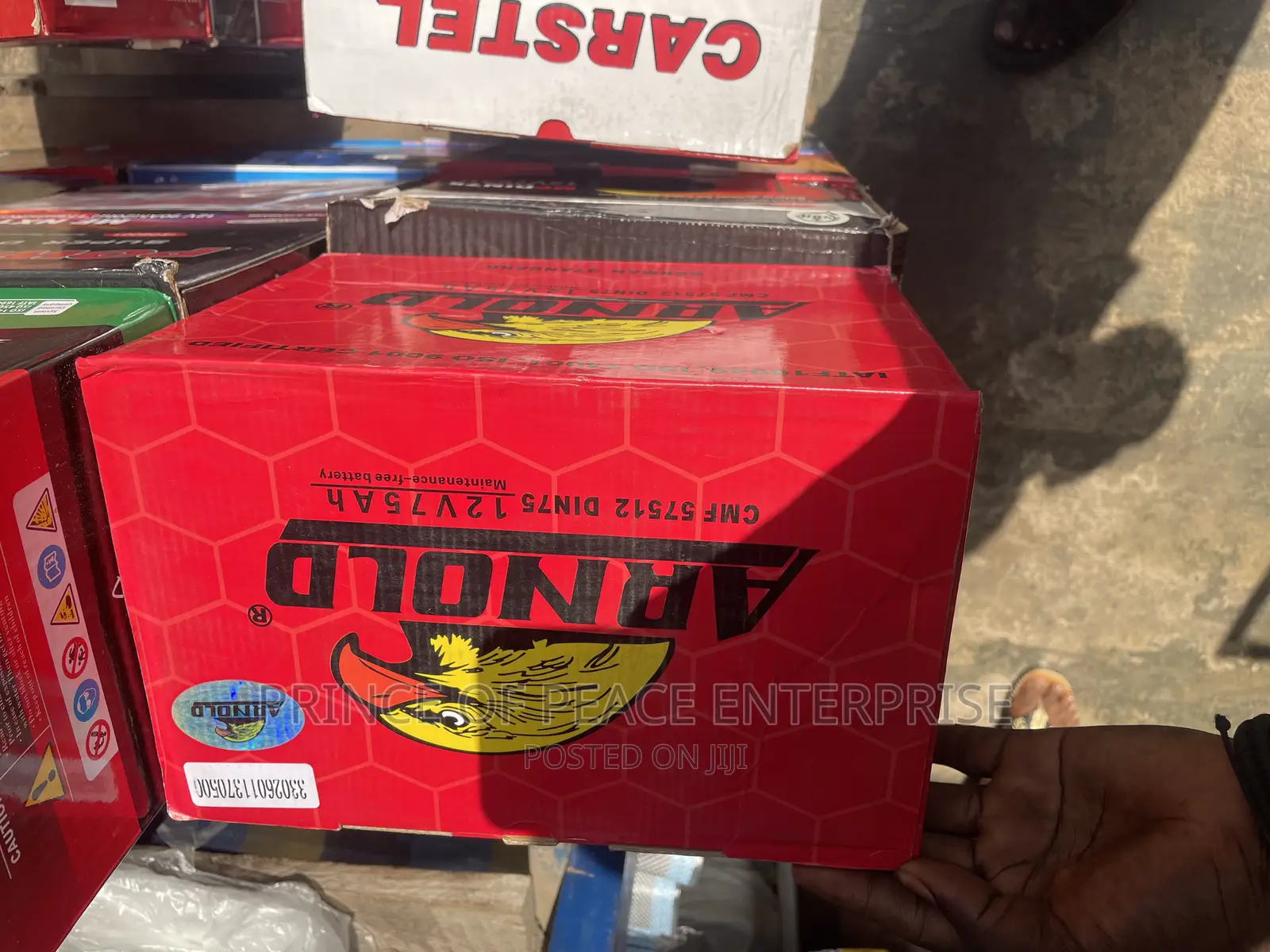 Original Arnold 15 Plate Battery