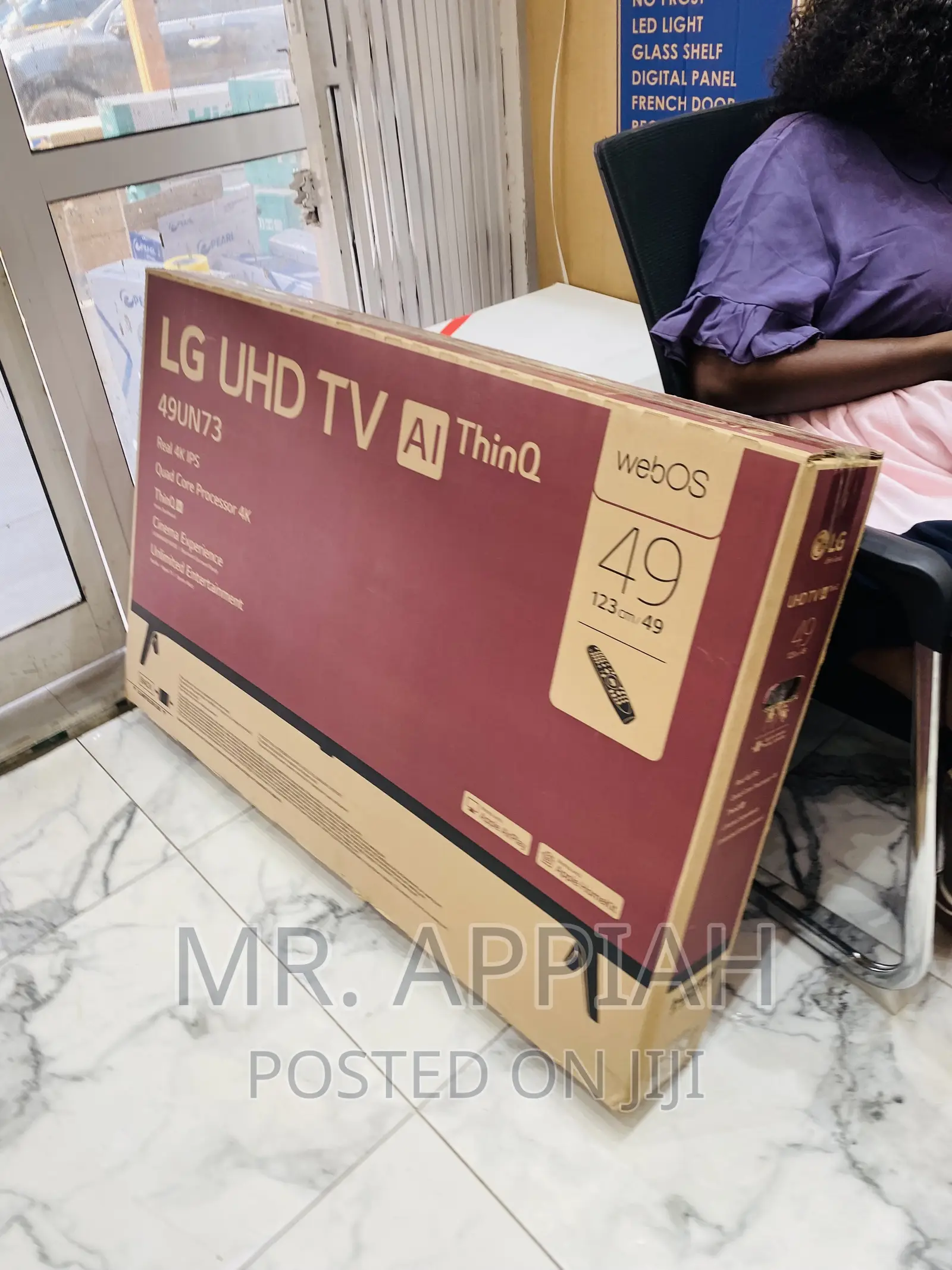 Newly in Stock LG 49UN7340 49 Inch Uhd Smart Electric Tv