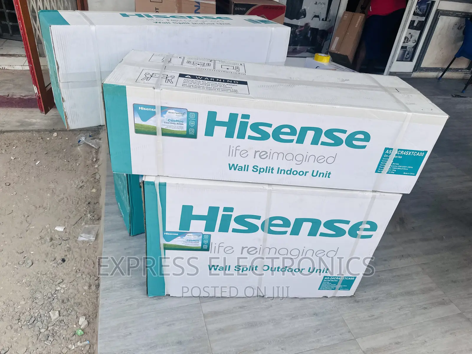 Auto__swings Airflow Split R410 Gas Hisense 2.5hp