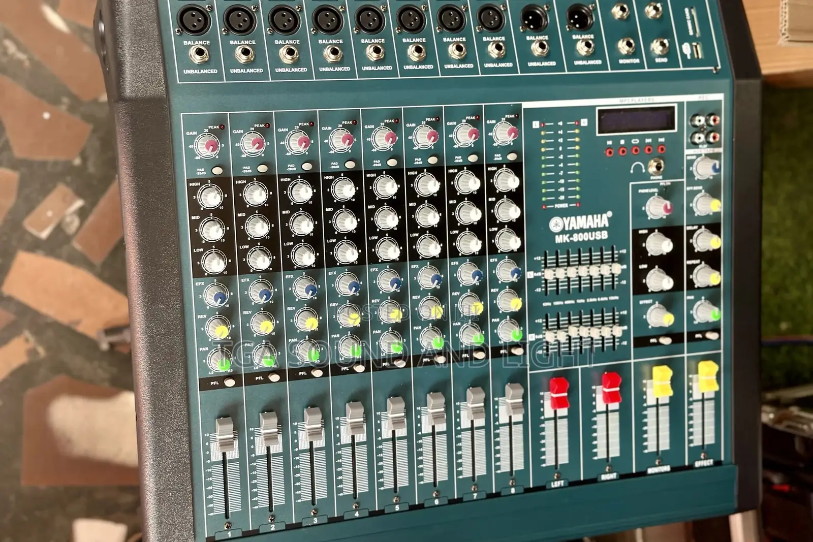 Yamaha 8 Channel Powered Mixer