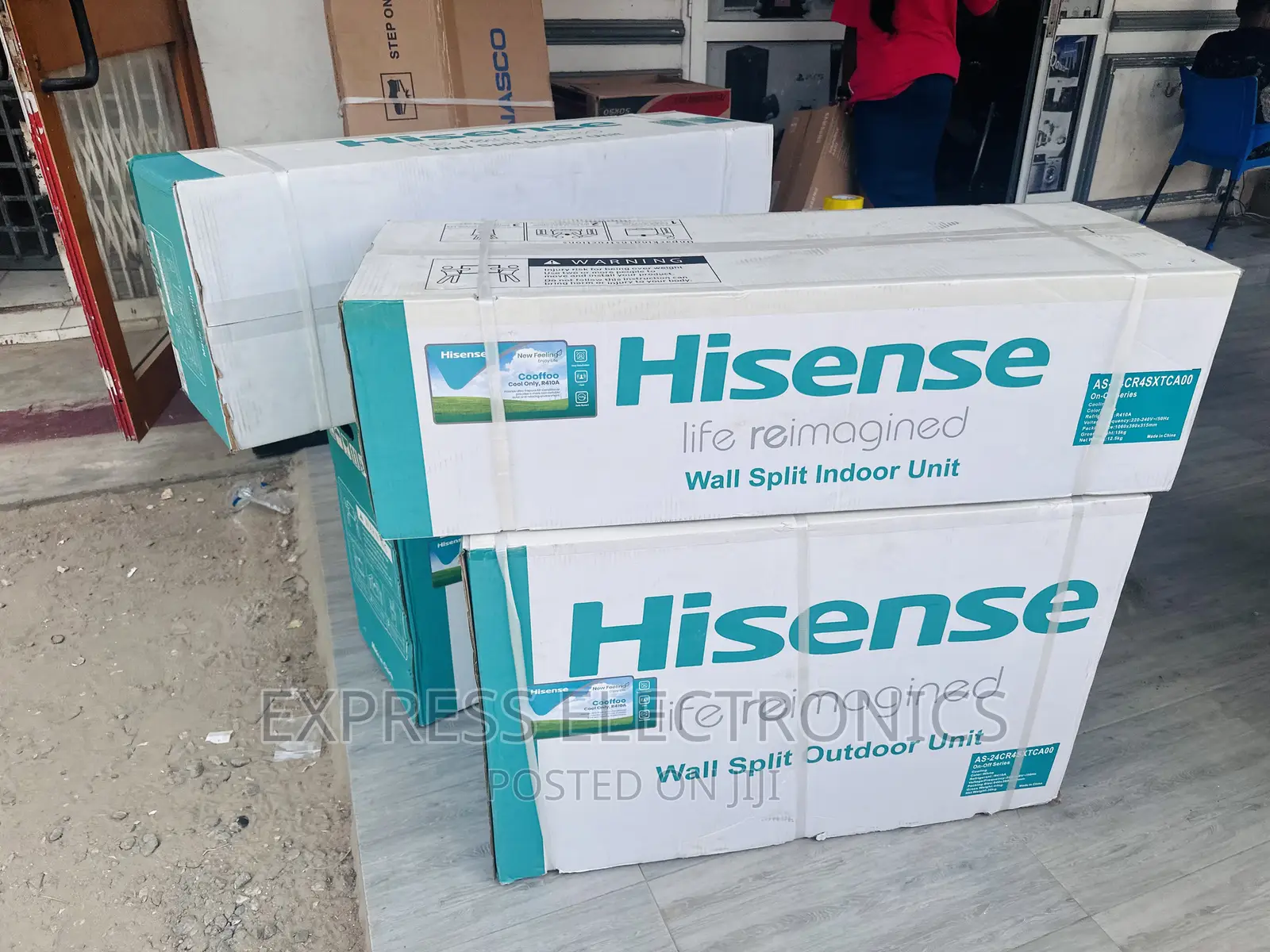 Extremely Well Airflow Split R410 Gas Hisense 2.5hp AC