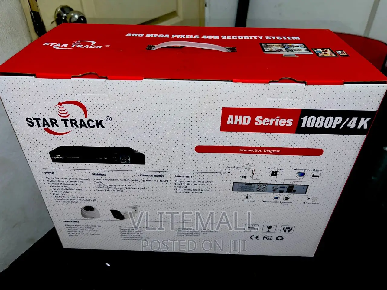 Star Track 4CH 2MP 4 Camera System - STTK04R2