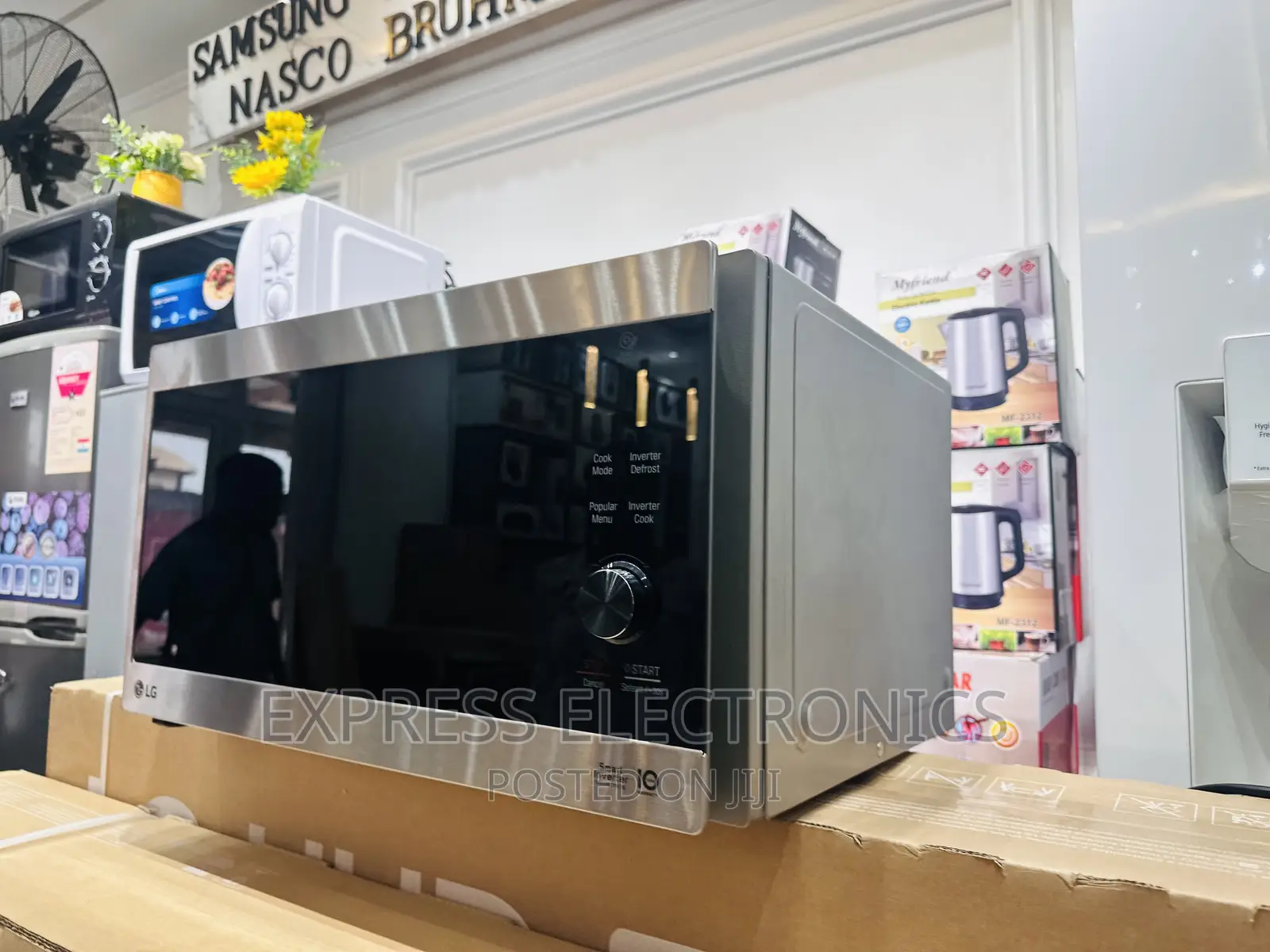 Perfect  New Sliver Microwave Lgmh8265gis