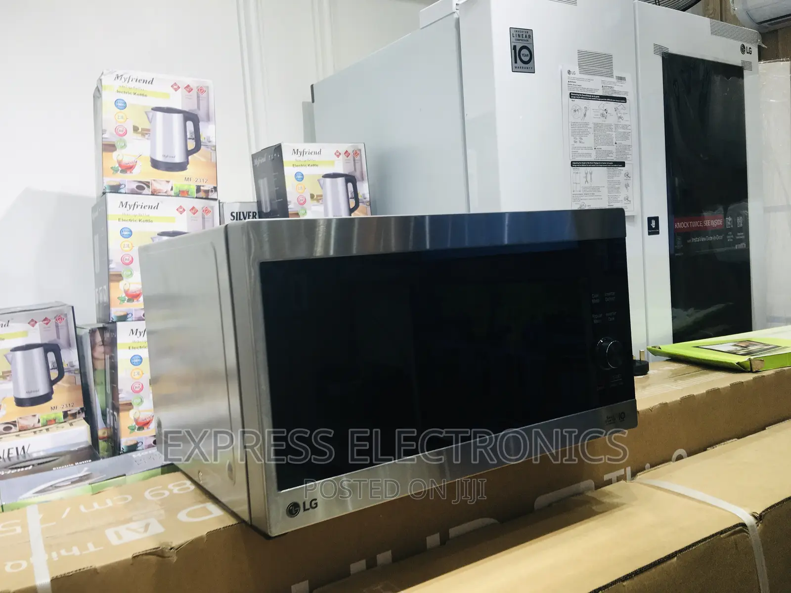 Very Stylish Design Lgmh8265gis Sliver Microwave