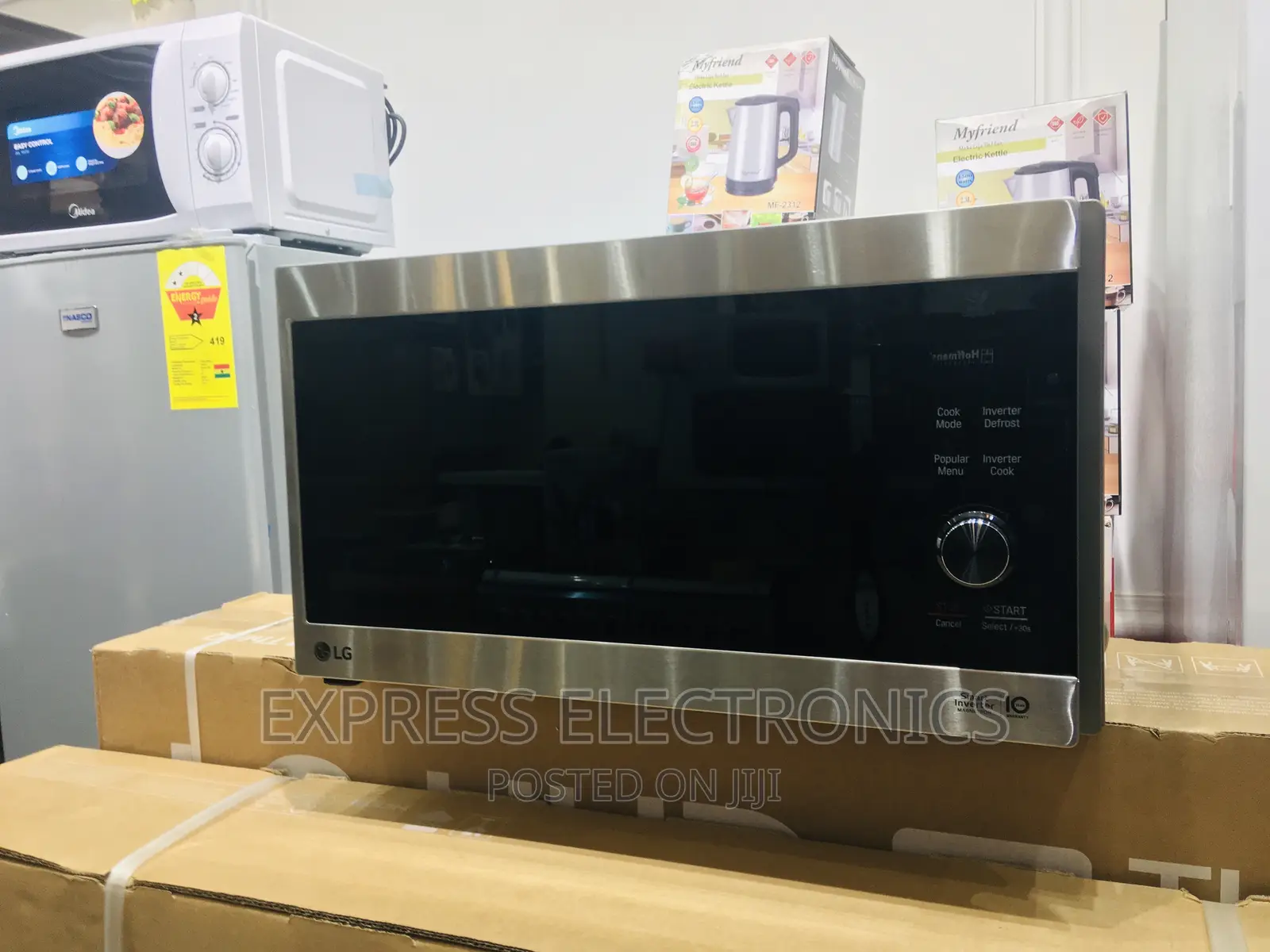 Even Heating System Microwave Oven Lgmh8265gis