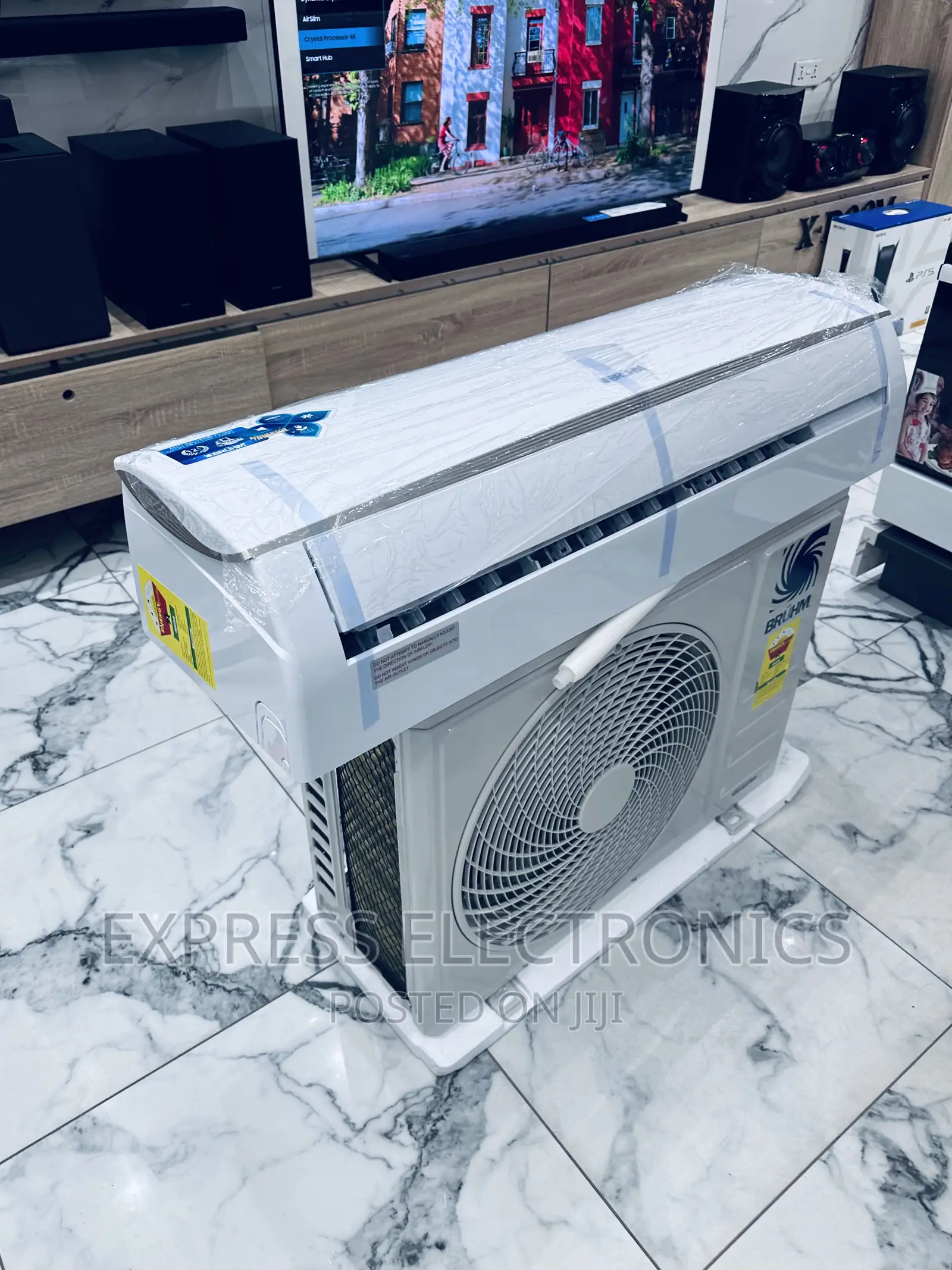 Time __Mode _ Function Split Bruhm R410 Gas 1.5hp Ac White