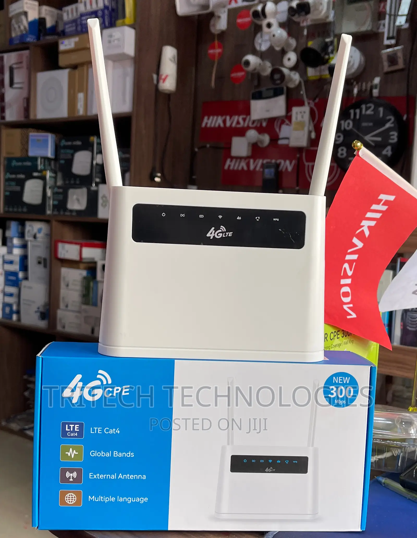 Universal 4G Wi-Fi SIM Router 300mbps With Battery