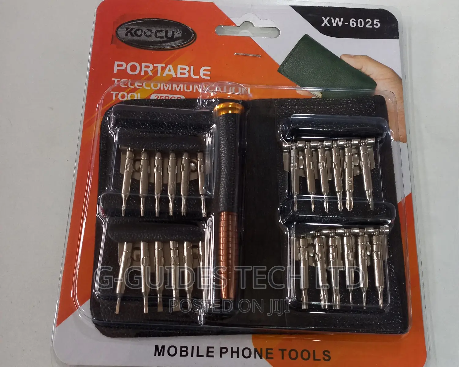 25 In 1 Screwdriver Set Xw-6025, Mobile Phone Repair Tool With Bag