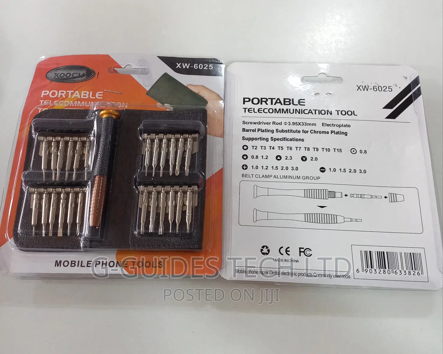 25 In 1 Screwdriver Set Xw-6025, Mobile Phone Repair Tool With Bag
