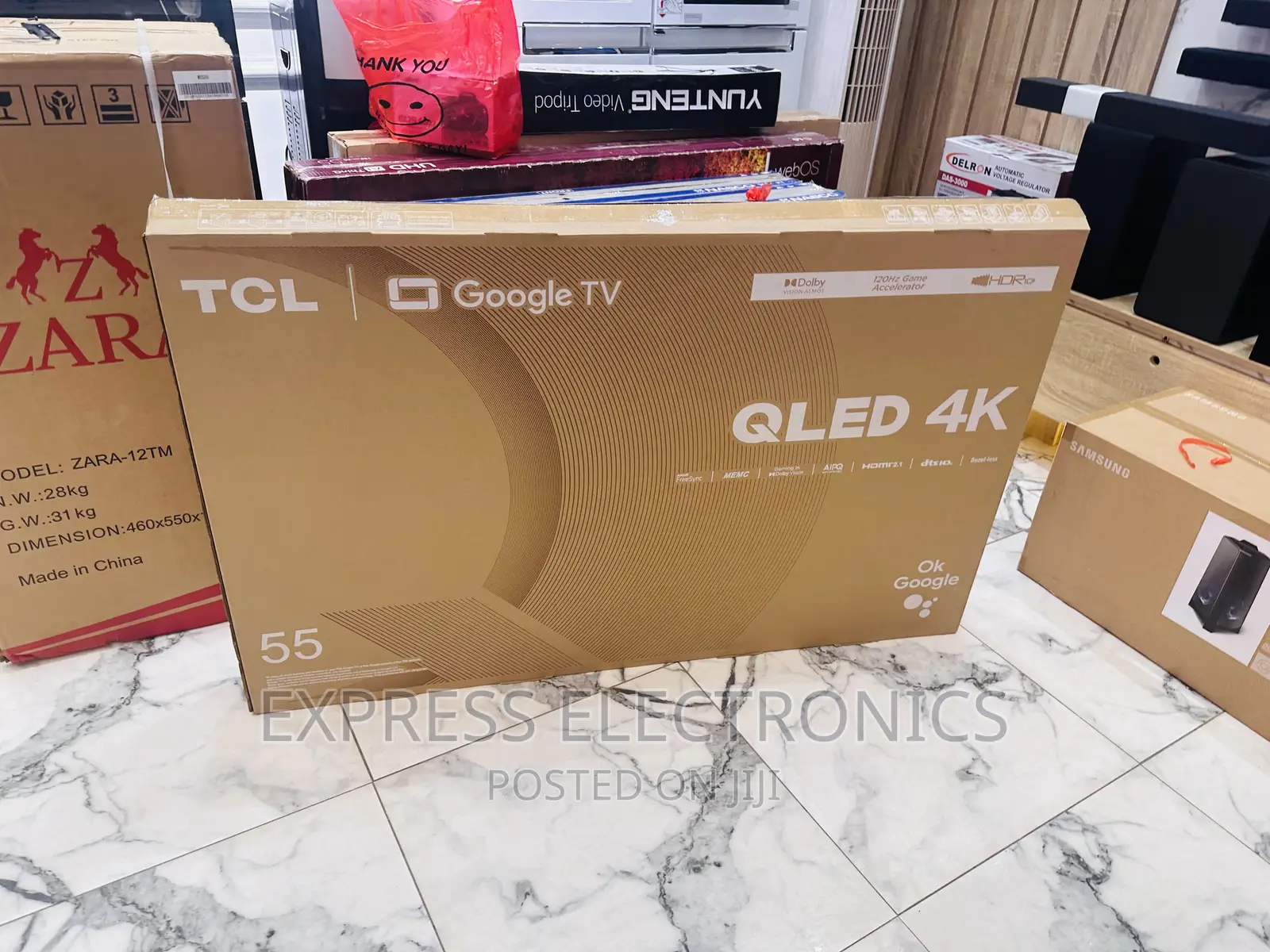 Gorgeous New Slim QLED Smart TCL 55”C645