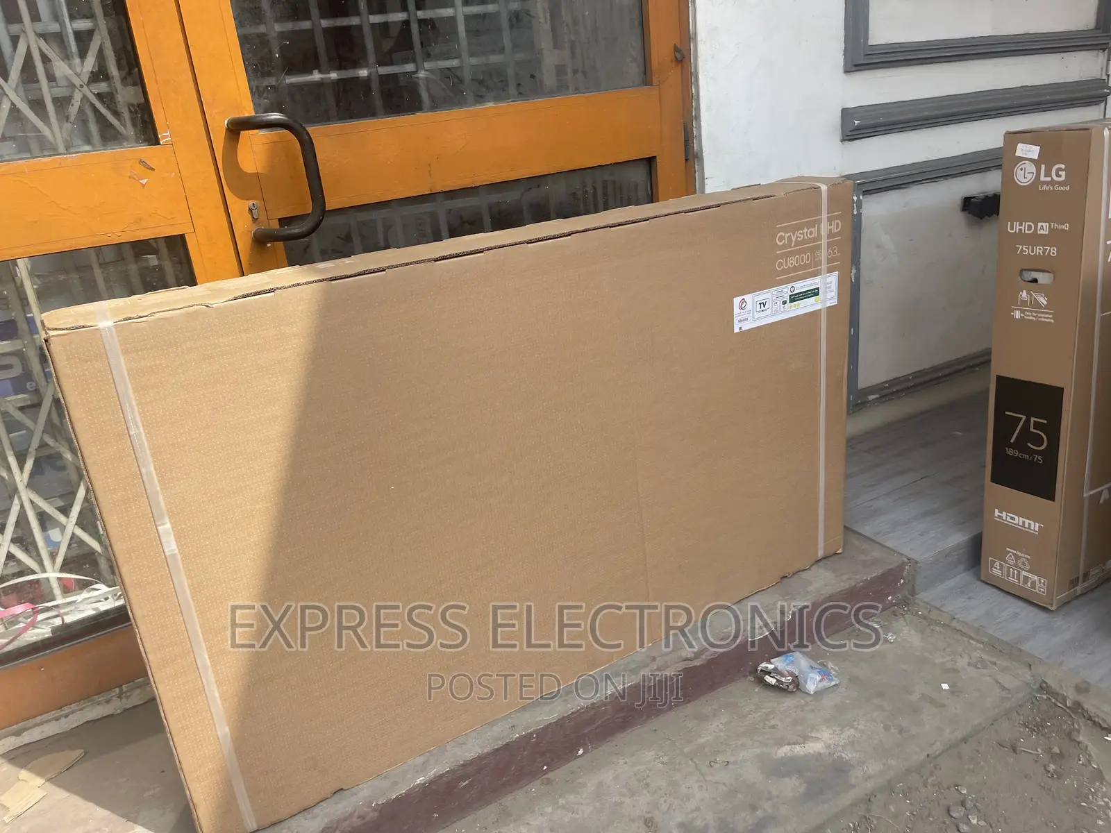 Neatly __Sealed Samsung UHD Smart 65”Cu8000