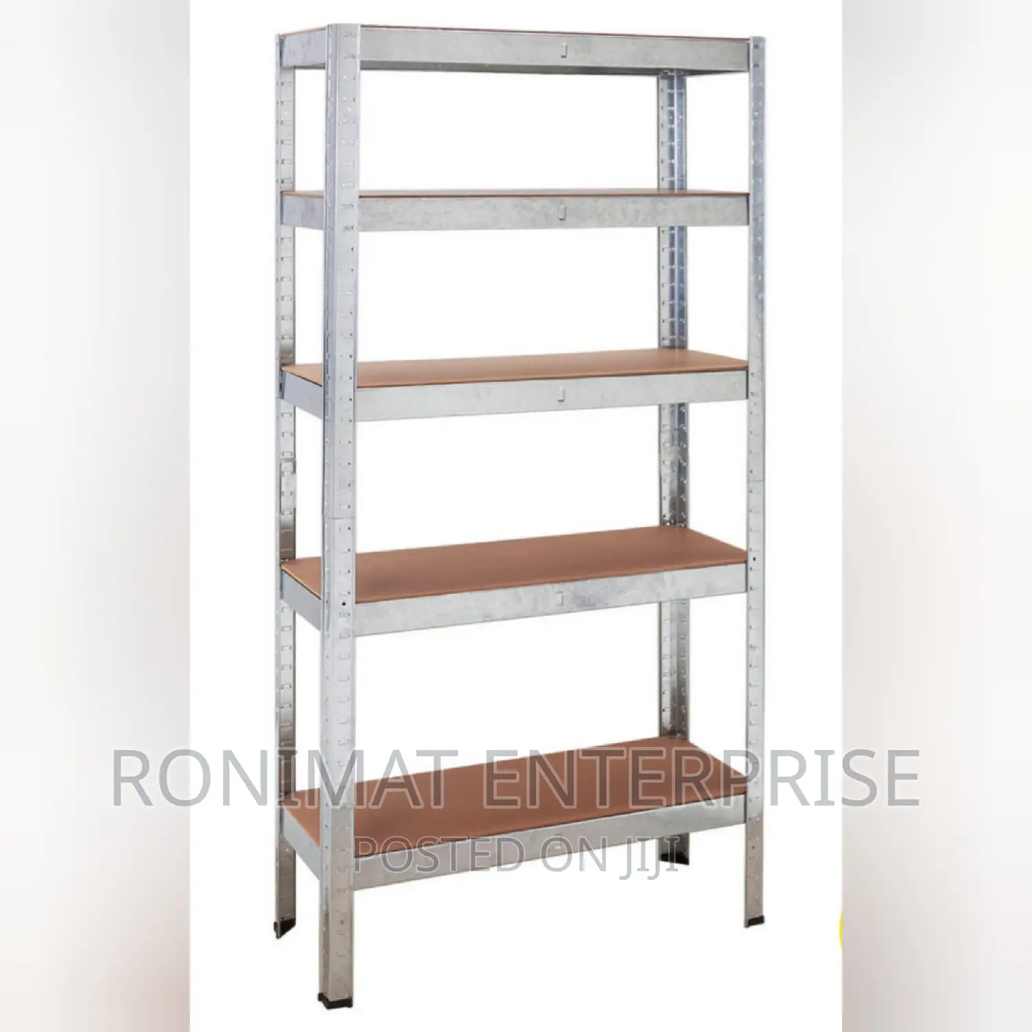 Metal Shelving Unit / 90x180x40cm / 5 Shelves at 175 Kg Each