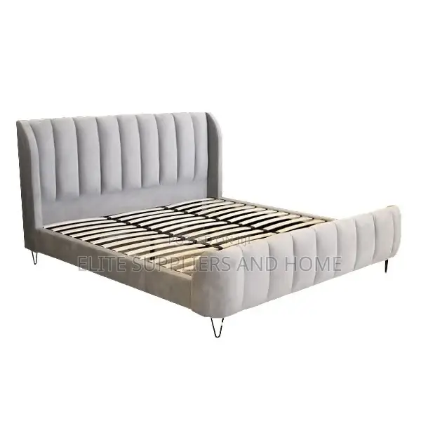 Bed King Size Velvet Fabric (1800x2000mm Ec110029r