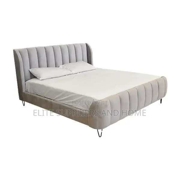Bed King Size Velvet Fabric (1800x2000mm Ec110029r