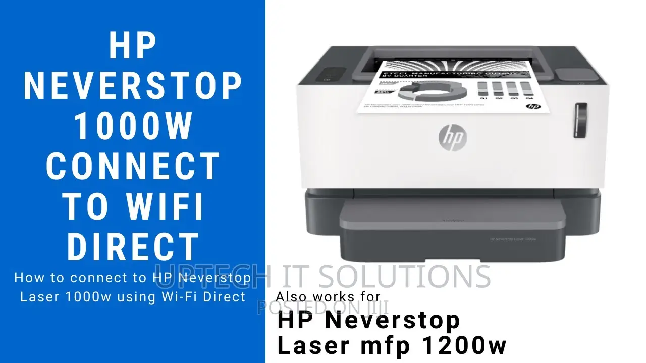 HP Neverstop Laser 1000w Printer