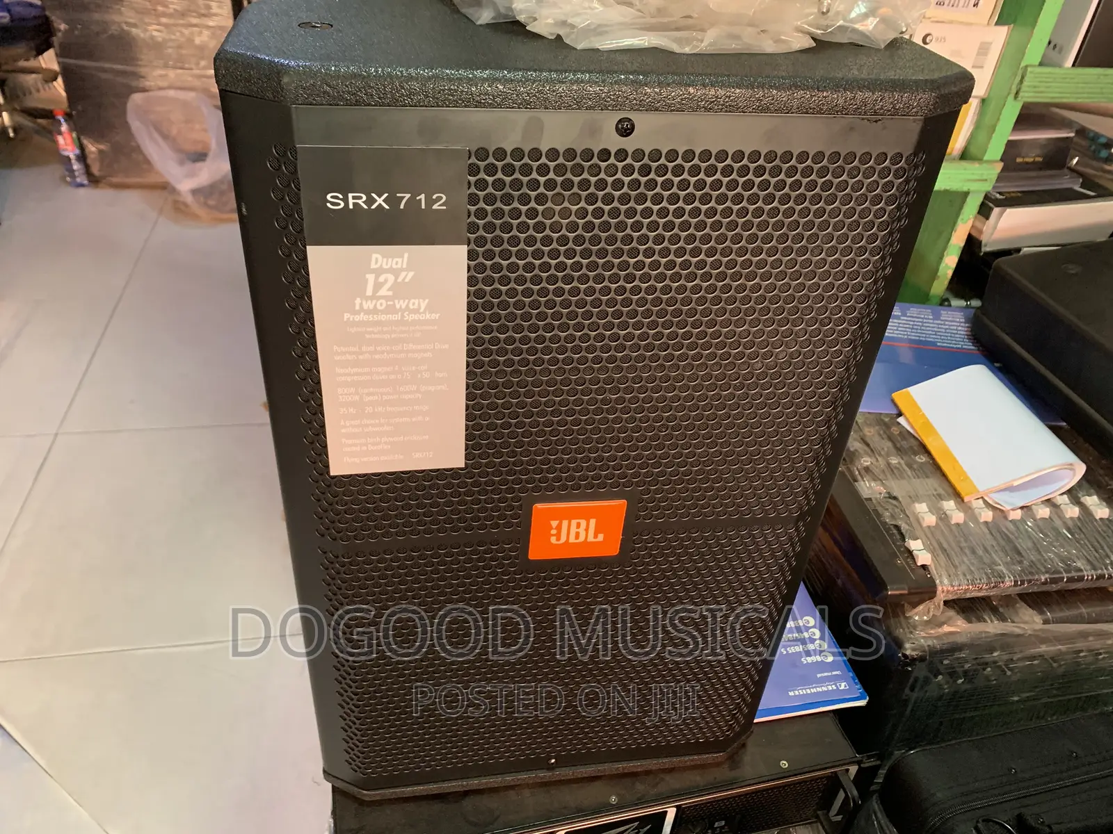 Jbl Srx712 12inch Speaker(Pair)