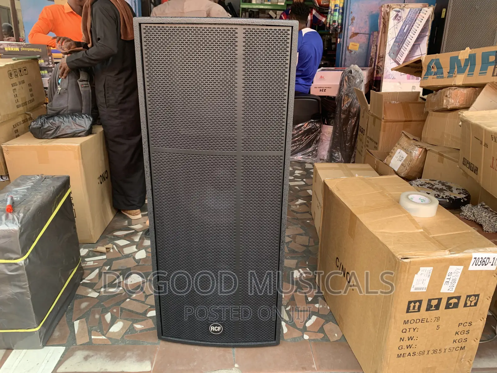 RCF Full Range Speakers(Wood)