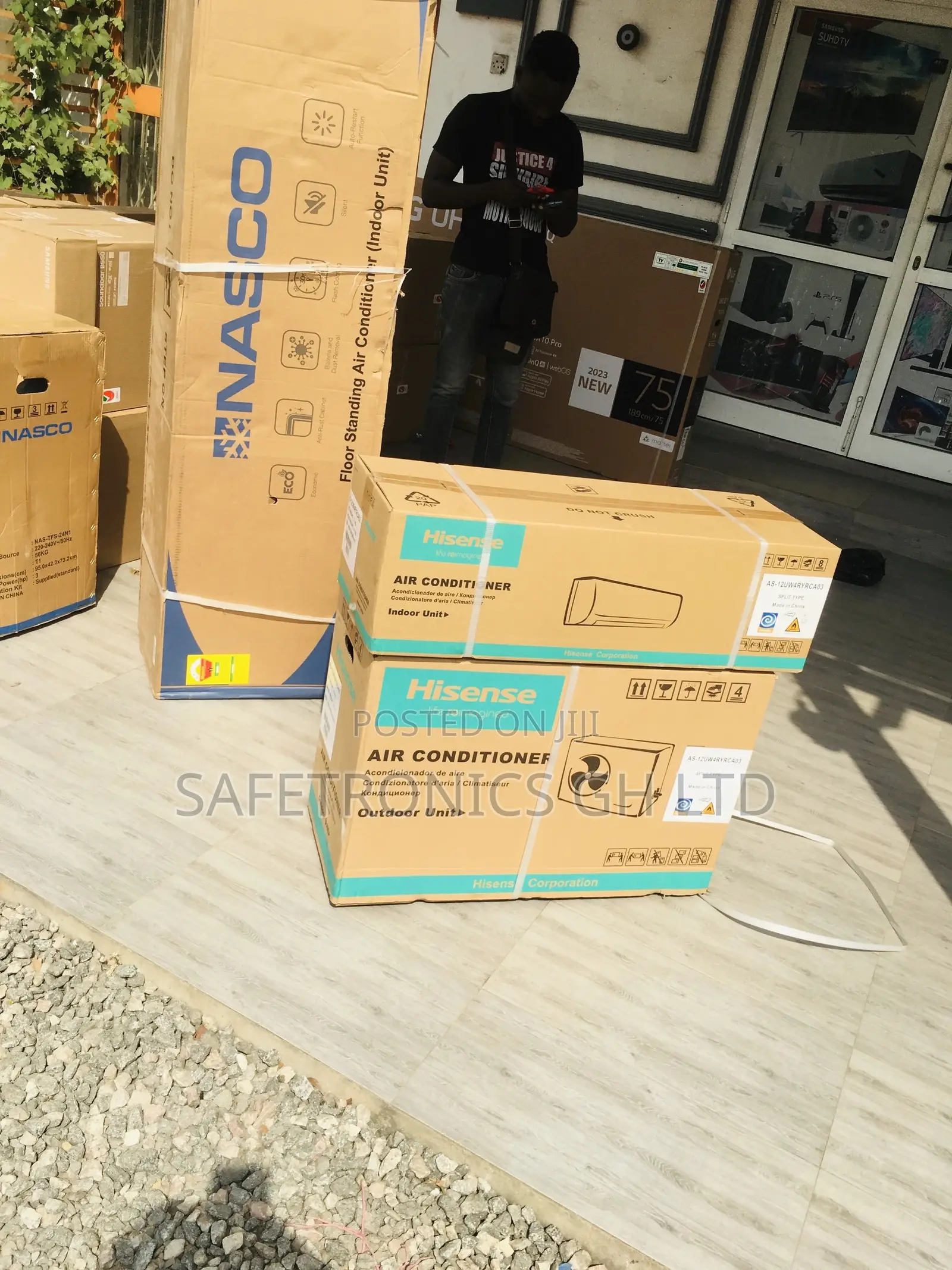 1.5hp Split R410 Gas White Electric Hisense Airconditioner