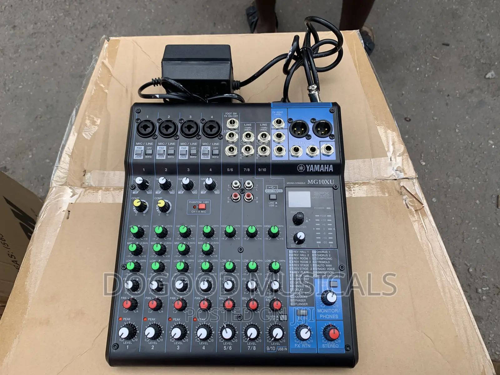 YAMAHA Mg10xu 10channel Mixer