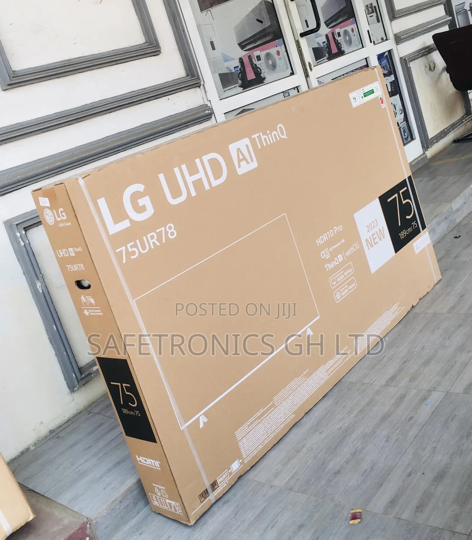 UR73 Smart Black UHD Electric 75 Inches Glossy LED Tv