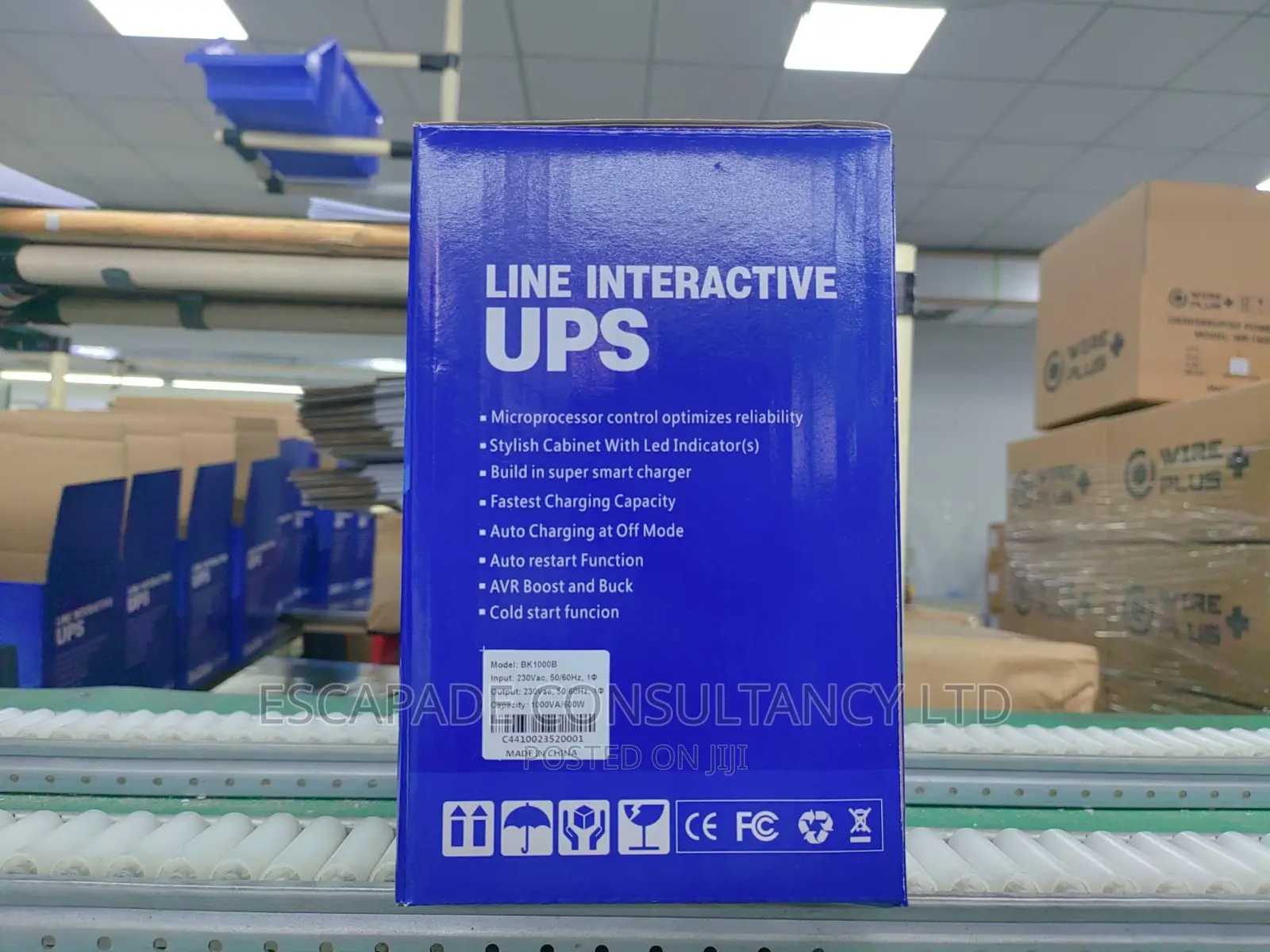 UPS 1000VA + AVR (Fenice Power) Line Interactive