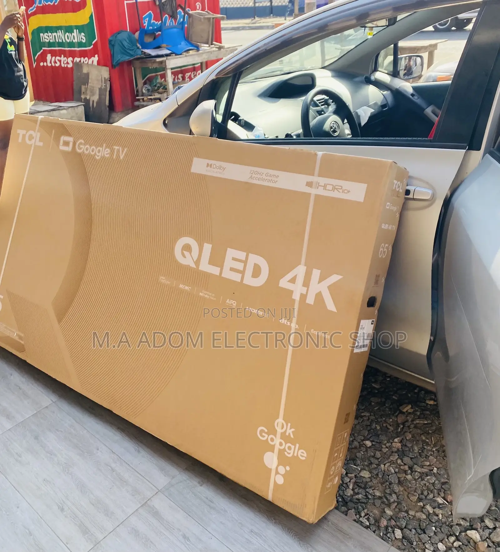 Classic Designed TCL 65” Ultra HD Smart Qled Google Tv 