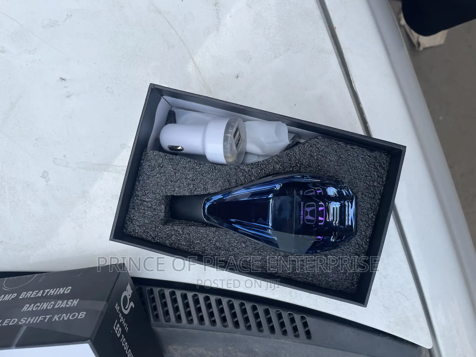 Honda Gear Knob ( Usb Connector With Light )