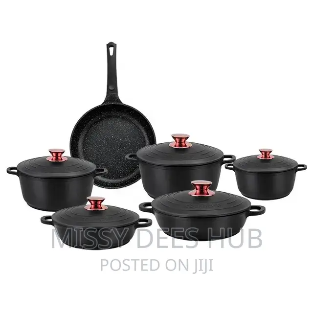 High Quality 11pcs Die Cast Aluminium Cookware