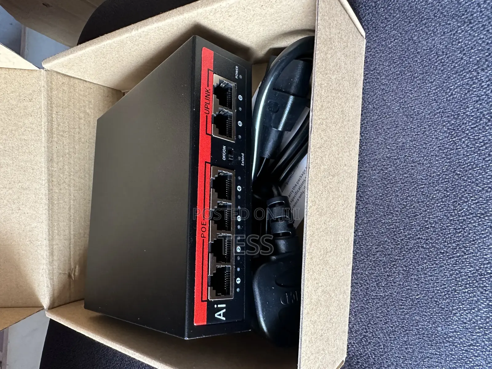 4ports Poe Switch With 2uplink Ai