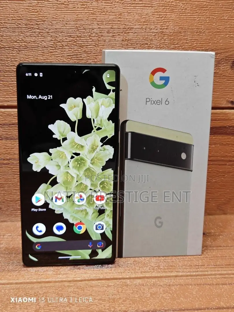 New Google Pixel 6 256 GB Black