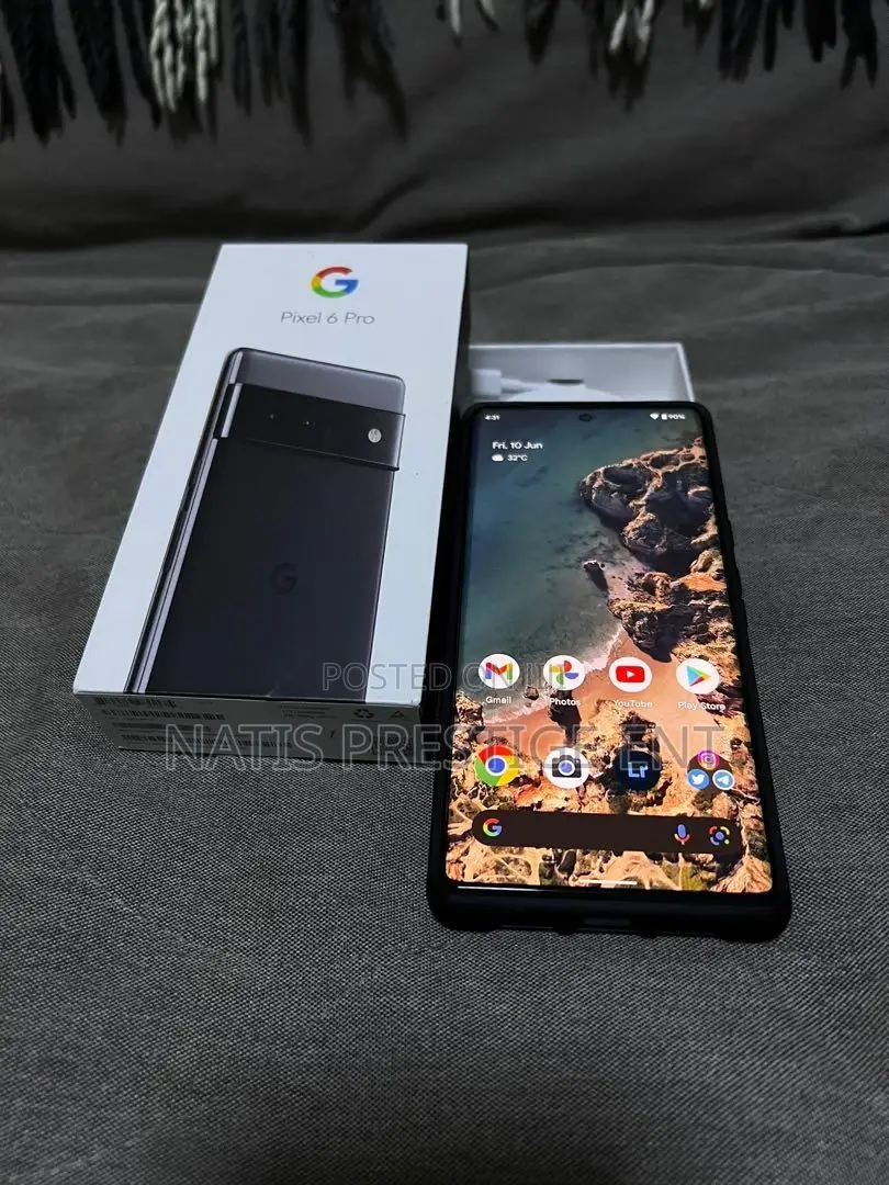 New Google Pixel 6 Pro 128 GB Black
