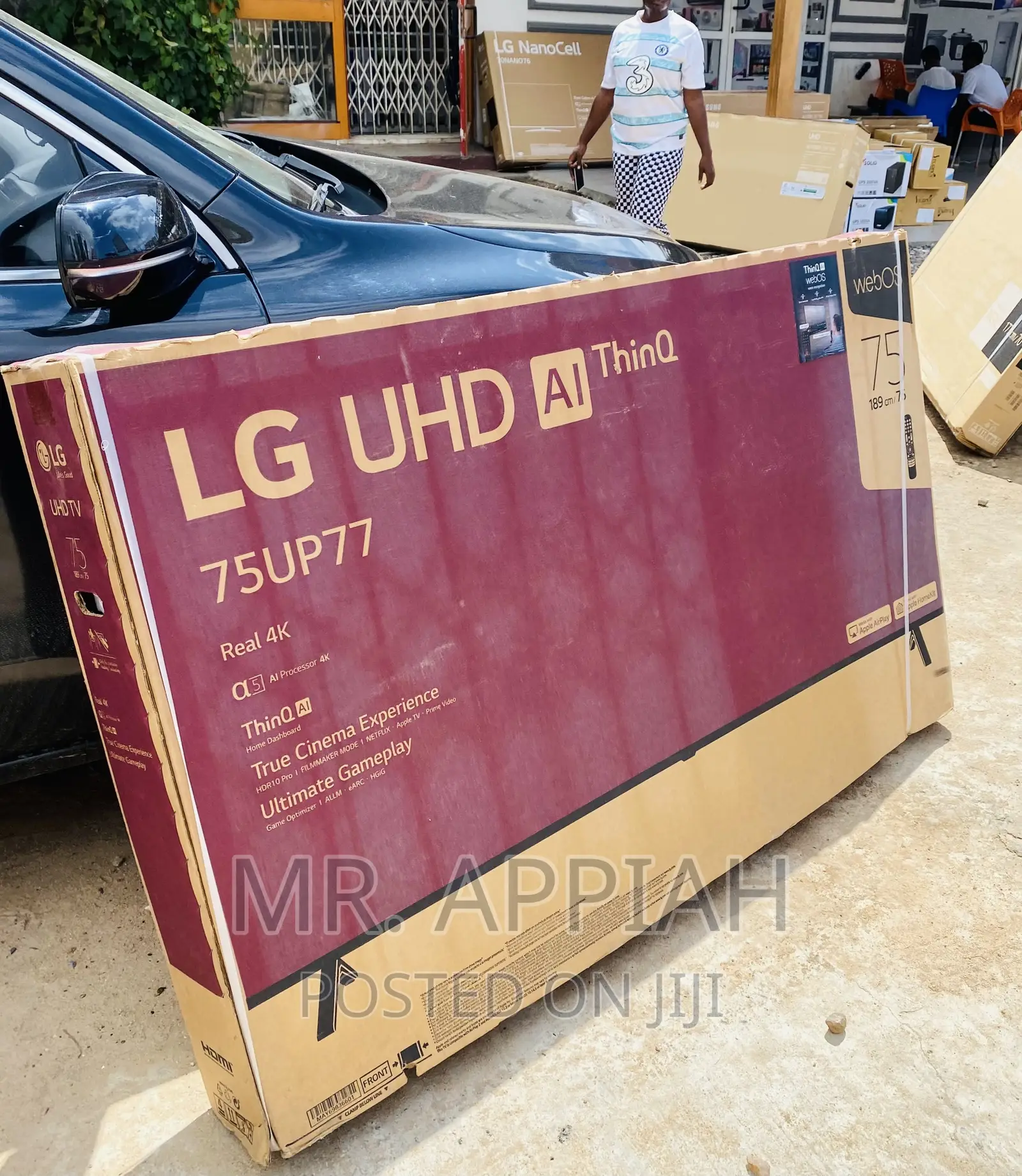 Original LG 75up7750 75 Inch Uhd Smart Led Electric Tv.