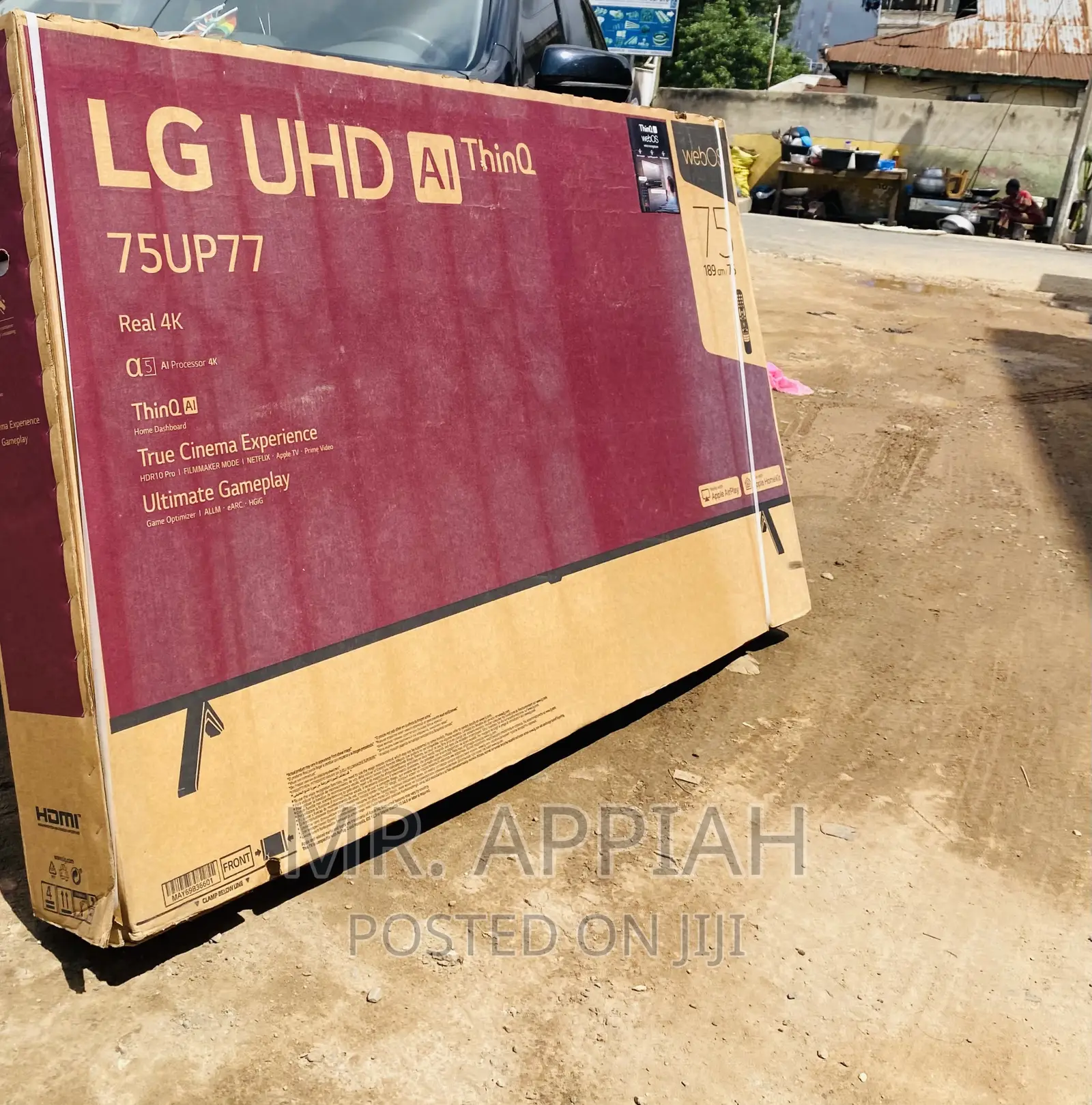 Fabulous LG 75up7750 75 Inch Uhd Smart Led Electric Tv.