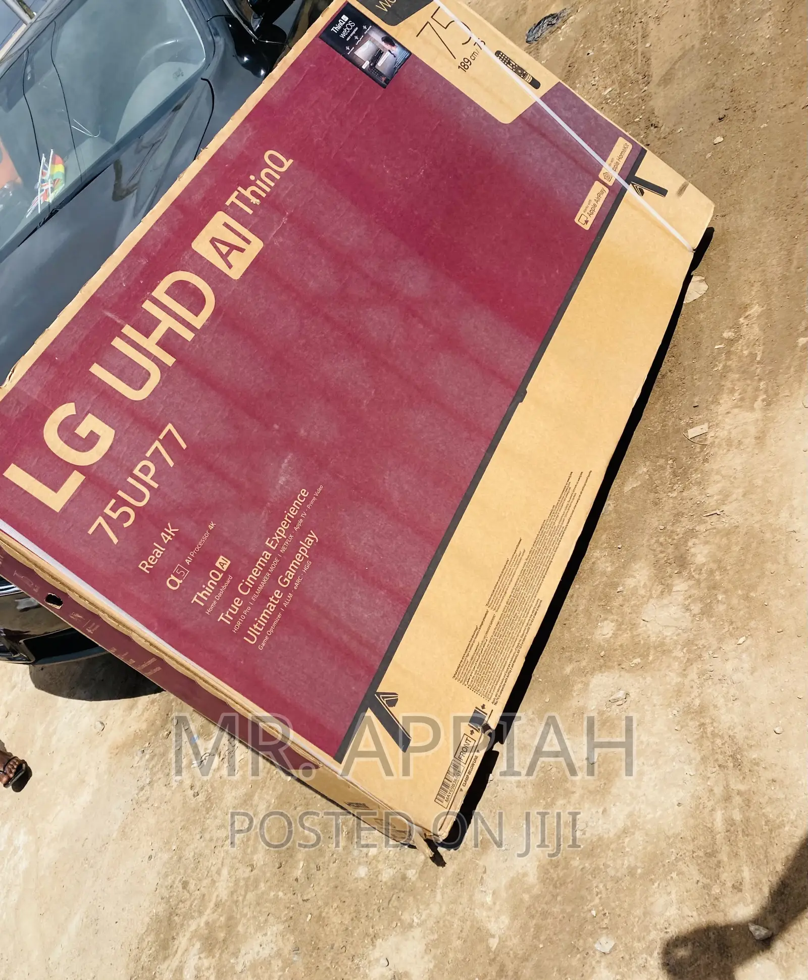 Well Designed LG 75up7750 75 Inch Uhd Smart Electric Tv.