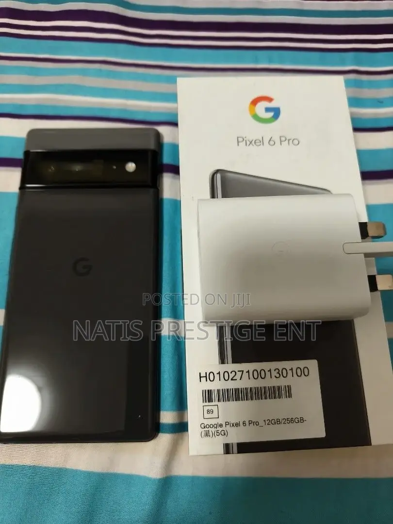 New Google Pixel 6 Pro 256 GB Black