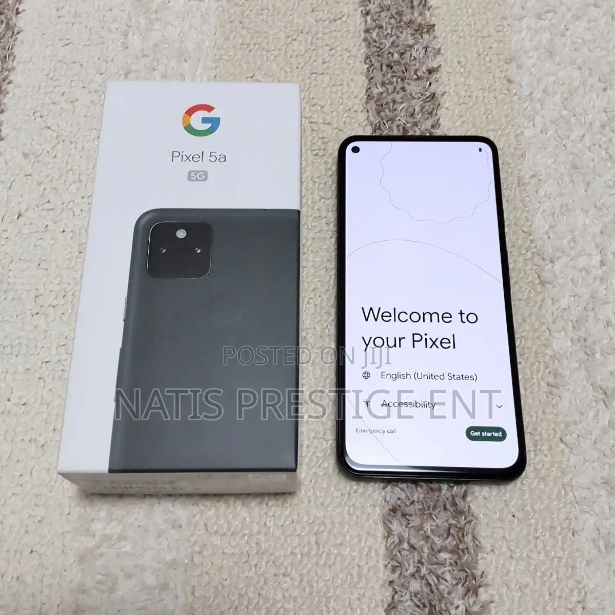 New Google Pixel 5a 5G 128 GB Black