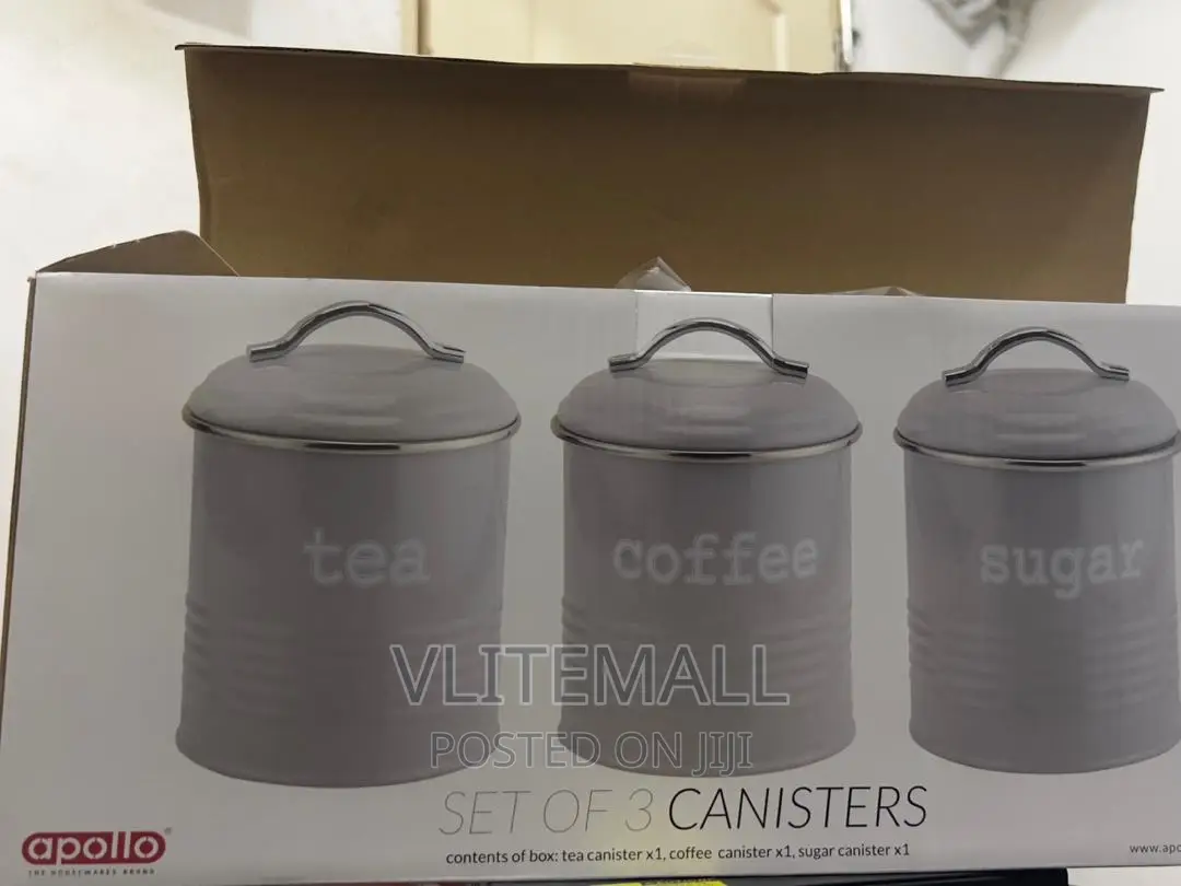 Set Of 3 Canisters