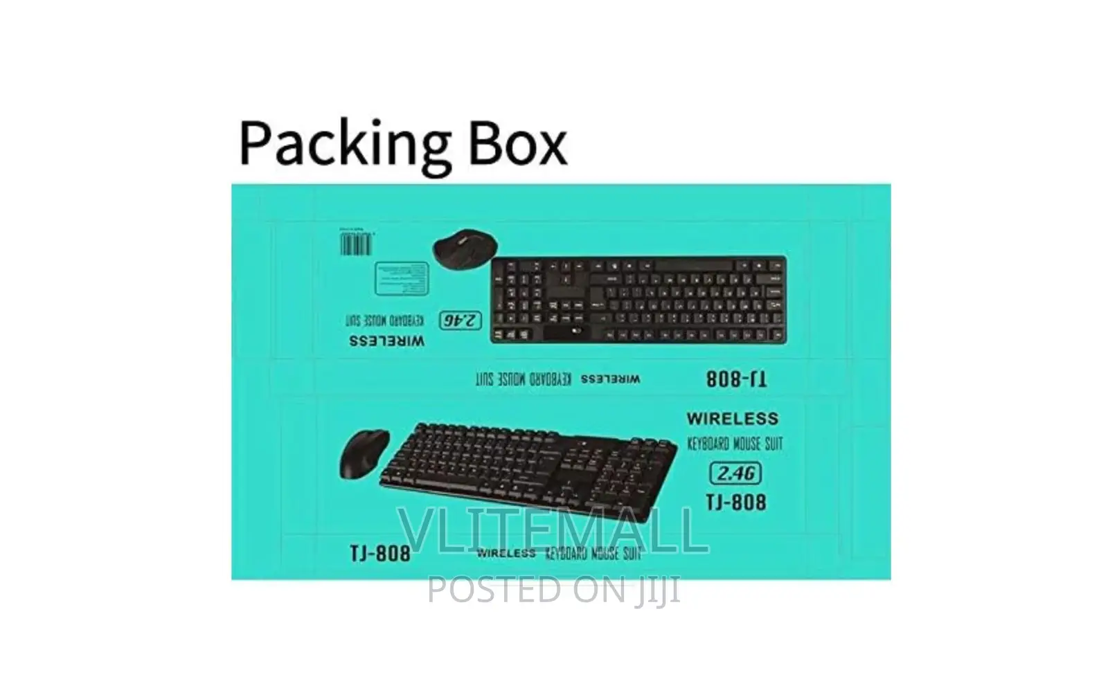 Wireless Keyboard With Mouse ( TJ-808 )
