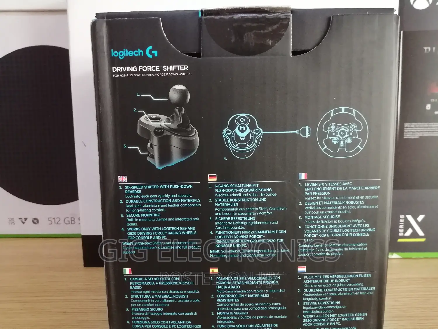 Logitech G Driving Force Shifter