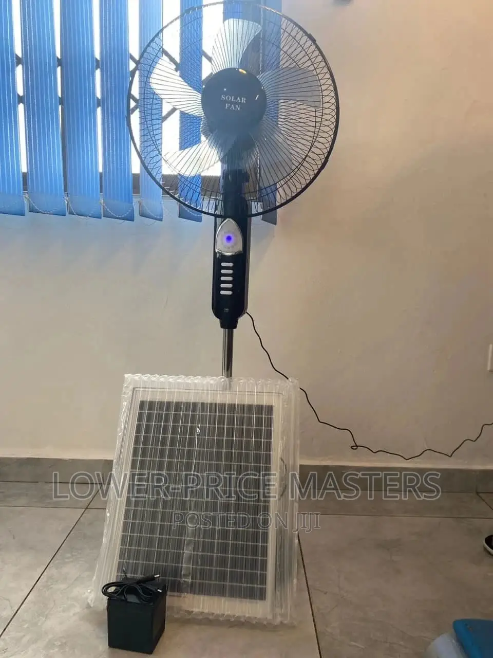 Solar Rechargeable Fan and Solar Panels