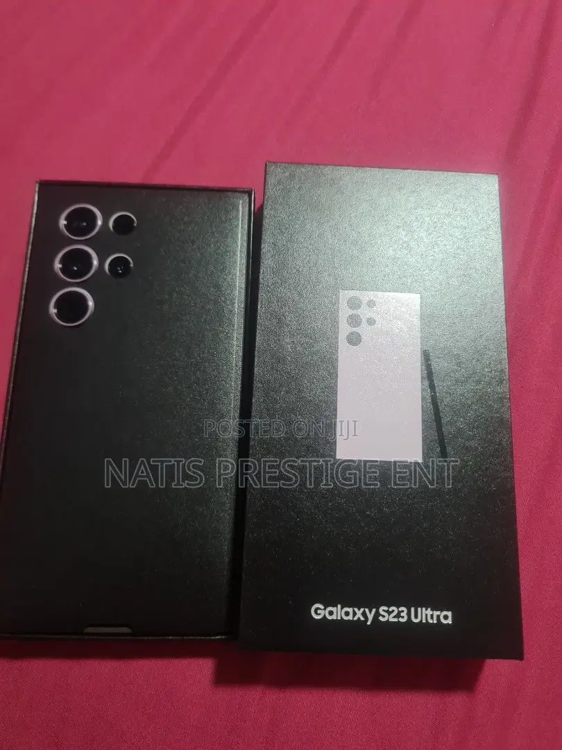 New Samsung Galaxy S23 Ultra 256 GB Black